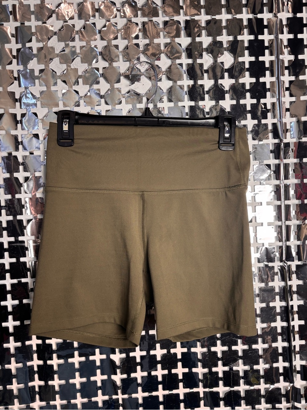 all in motion Olive Green High-Rise Bike Shorts